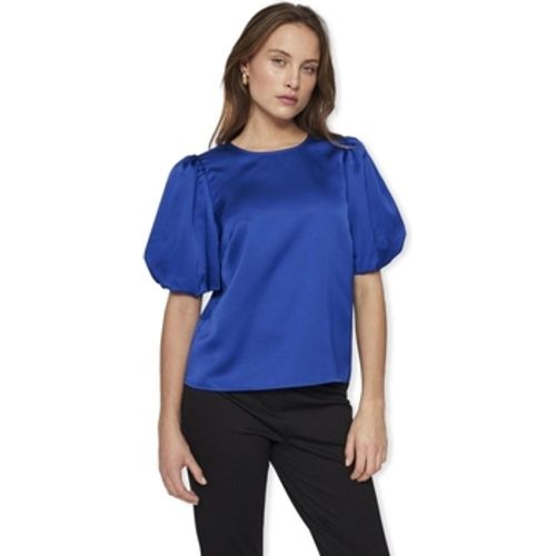 Blusen Noos Top Ellette - Mazarine Blue - Vila - Modalova