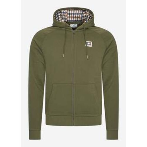 Sweatshirt Active patch fz raglan hoodie - army green - Aquascutum - Modalova