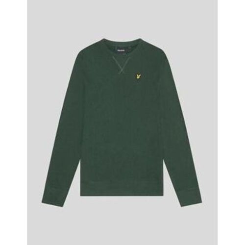 Sweatshirt ML1131V BRUSHED NECK CREW-X311 ARGYLE TEAL - Lyle & Scott - Modalova