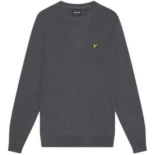 Pullover KN2110V MERINO CREW-W63. GUNMETAL - Lyle & Scott - Modalova