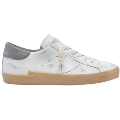 Sneaker PRLU VT02 - PARIS X-VEAU 70_BLANC GRIS - Philippe Model - Modalova