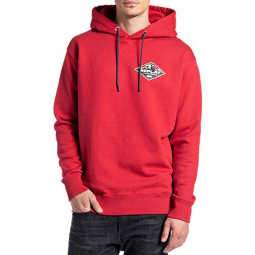 Sweatshirt Kapuzensweatshirt Hoodie mit Logoprint und Kapuze - Replay - Modalova