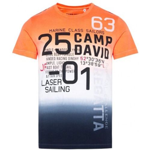 T-Shirt T-Shirt Laser Sailing Kurzarmshirt - camp david - Modalova