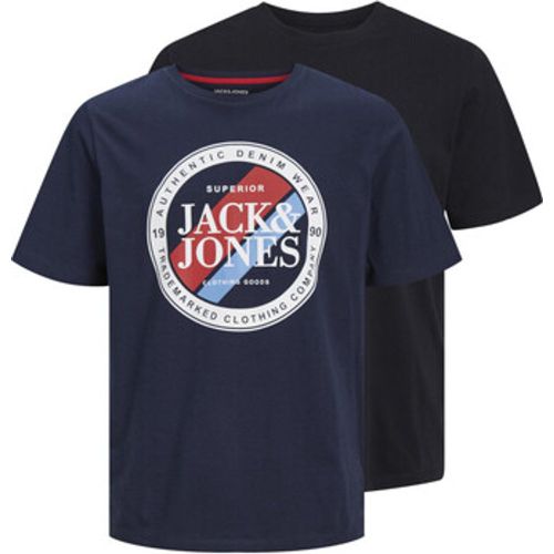 T-Shirt T-Shirt Loyd Loof T-Shirt mit Print Mix 2 Pack - jack & jones - Modalova