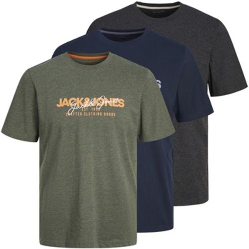 T-Shirt T-Shirt Alvis Kurzarmshirt 3er pack - jack & jones - Modalova