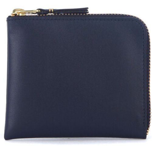 Geldbeutel Comme Des Garçons Wallet Brieftasche aus navyblauem Leder - Comme des Garcons - Modalova