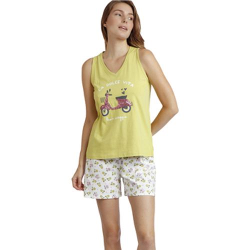 Pyjamas/ Nachthemden Pyjama Hausanzug Shorts Tank Top La Dolce Vita - Admas - Modalova