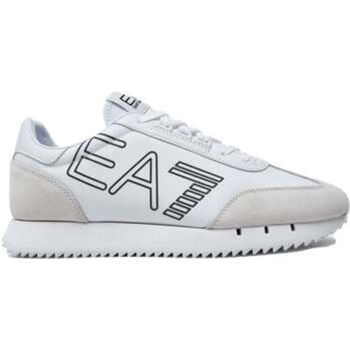 Sneaker Vintage Trainers White/Black - Ea7 Emporio Armani - Modalova