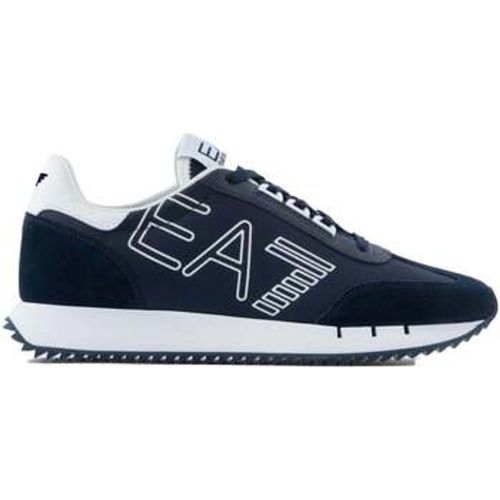 Sneaker Vintage Trainers Navy/White/Navy - Ea7 Emporio Armani - Modalova