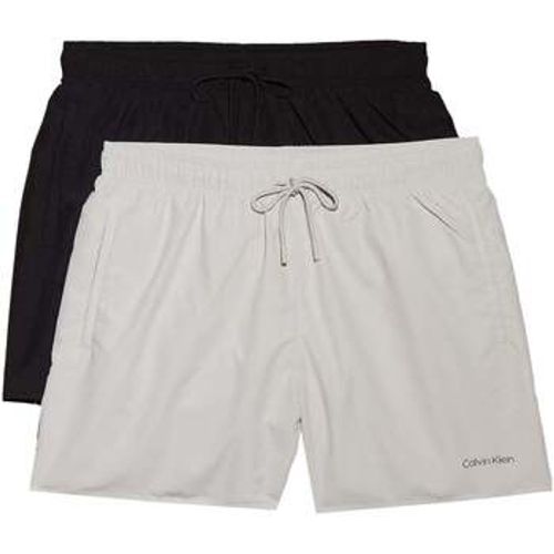 Badeshorts 2 Pack Swim Shorts Black/Chalk - Calvin Klein Jeans - Modalova