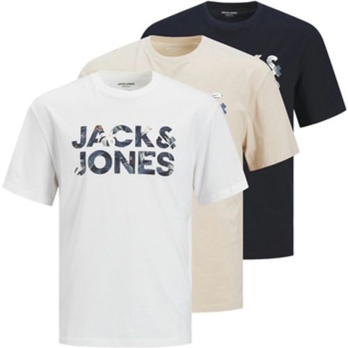 T-Shirt T-Shirt BRYAN Kurzarmshirt 3er Pack - jack & jones - Modalova