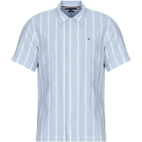 Kurzarm Hemdbluse LINEN BLEND STRIPED SS RF SHIRT - Tommy Hilfiger - Modalova