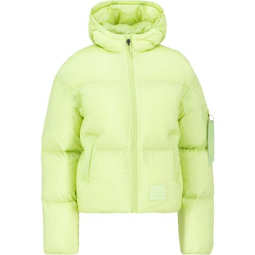Jacken Cloud Puffer Bomber W - Arctic Lime - alpha industries - Modalova