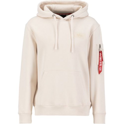 Sweatshirt Backprint Hoodie  - jet stream white/white - alpha industries - Modalova