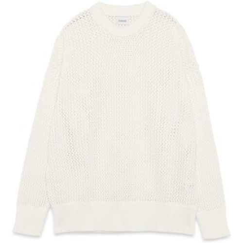 Sweatshirt Crew Neck Over Man Cotton Net Marble - Amish - Modalova