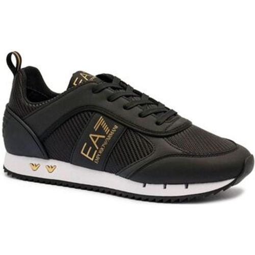 Sneaker 7X000337 AF18613-MZ185 BLACK/GOLD/SILVER - Emporio Armani EA7 - Modalova