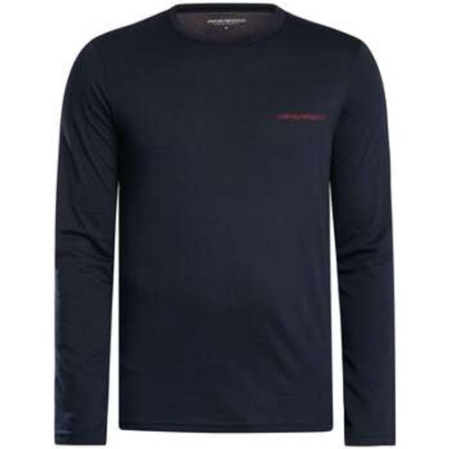 Langarmshirt Langärmliges Marken-Pyjama-T-Shirt - Emporio Armani - Modalova