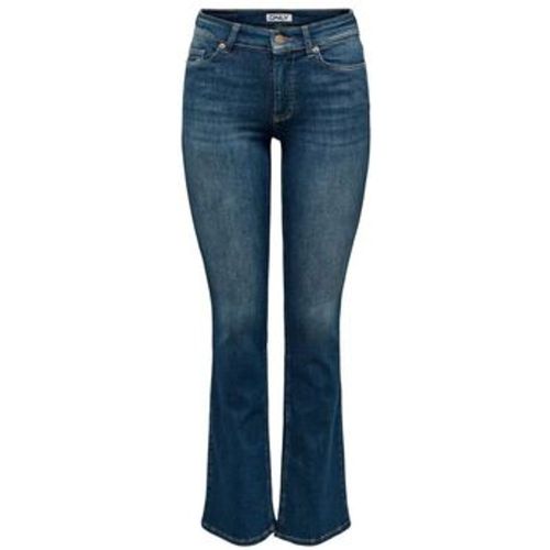 Slim Fit Jeans 15353700 BLUSH MID FLARED-DARK BLUE DENIM - Only - Modalova