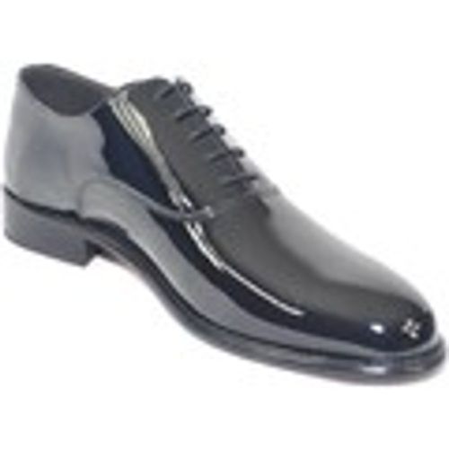Classiche basse Scarpe calzature business man eleganti colore vernice vera - Malu Shoes - Modalova