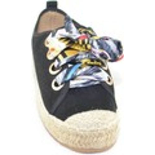 Sneakers basse Sneakers bassa donna in tessuto arricchita con lacci color - Malu Shoes - Modalova