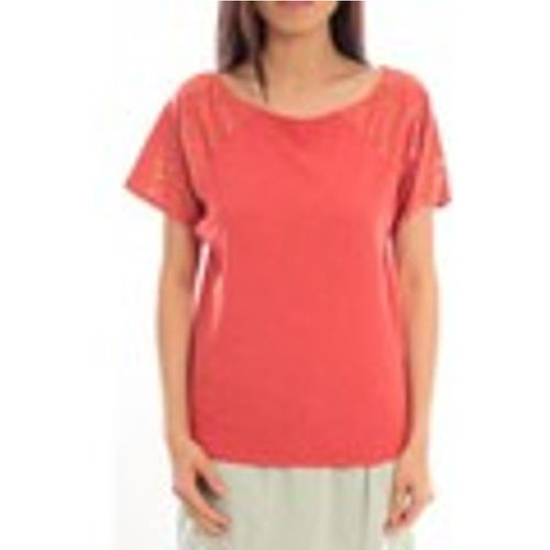 T-shirt T-Shirt Pointilleuse PO-TF02E13 Rouge - Blune - Modalova
