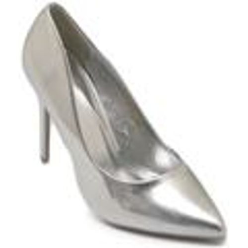 Scarpe Decollete' donna scarpa a punta in vernice lucido argento con t - Malu Shoes - Modalova