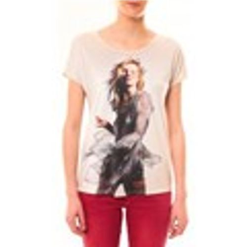 T-shirt Tee-shirt MC1497 Rose - By La Vitrine - Modalova