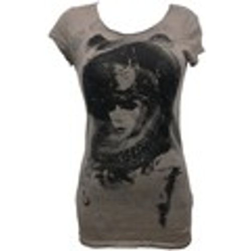 T-shirt Rich Royal Tee shirt Visages Gris 13Q466 - Rich & Royal - Modalova