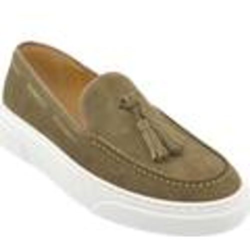 Scarpe Mocassini uomo slip on classico sportivo in vera pelle sc - Malu Shoes - Modalova