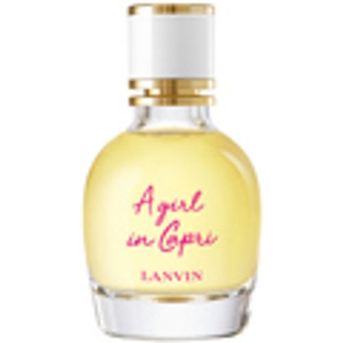 Acqua di colonia A Girl In Capri Eau De Parfum Vaporizzatore - Lanvin - Modalova
