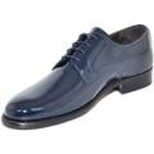 Classiche basse Scarpe uomo stringate classiche 014 in vernice made in ital - Malu Shoes - Modalova