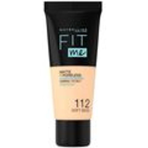 Fondotinta & primer Fit Me! Foundation Matte+poreless 112-soft Beige - Maybelline New York - Modalova