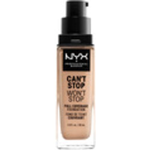 Fondotinta & primer Can't Stop Won't Stop Full Coverage Foundation natural - Nyx Professional Make Up - Modalova