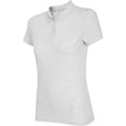 T-shirt NOSH4 TSD007 Biały Melanż - 4F - Modalova