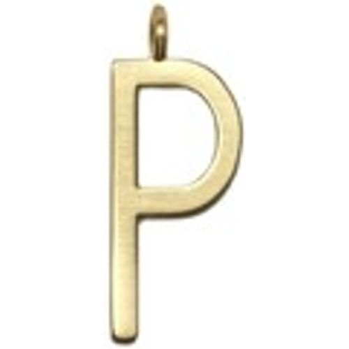Borsa Gianni Chiarini Design Charm Gold Letter P 9370 - GUM - Modalova
