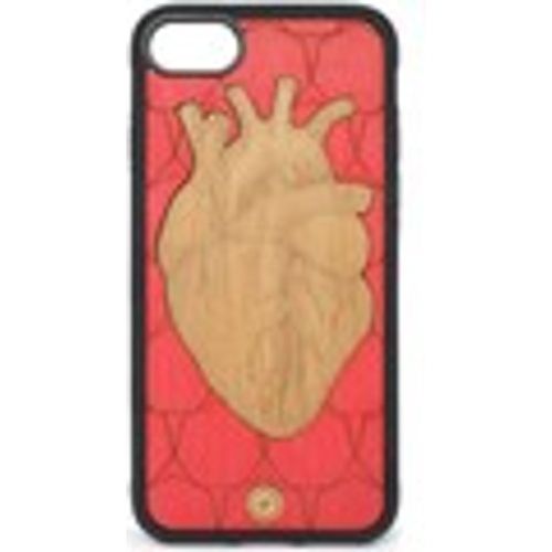 Fodera cellulare Cover Wood Heart iPhone 8 7 RCAHEART8-7 - Recreate - Modalova