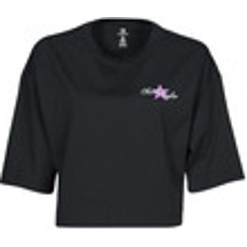 T-shirt CHUCK INSPIRED HYBRID FLOWER OVERSIZED CROPPED TEE - Converse - Modalova