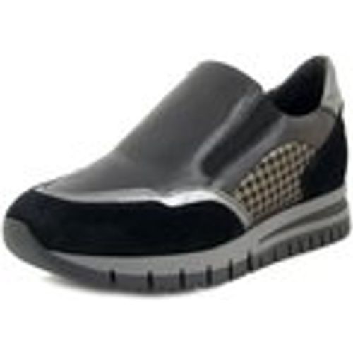 Scarpe Sneakers Donna in Pelle, Slipon Plantare Estraibile-21211 - Osvaldo Pericoli - Modalova