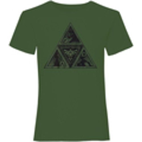 T-shirts a maniche lunghe Triforce - Nintendo - Modalova