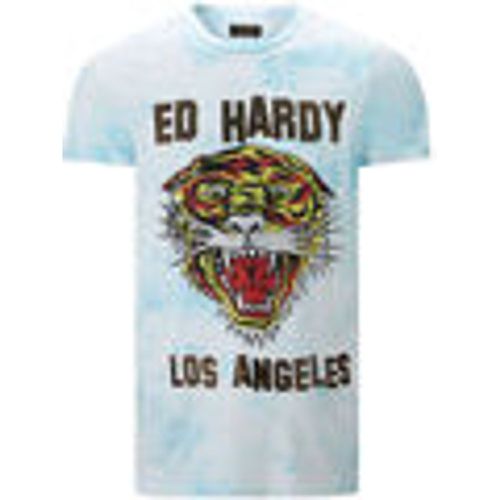 T-shirt Los tigre t-shirt turquesa - Ed Hardy - Modalova