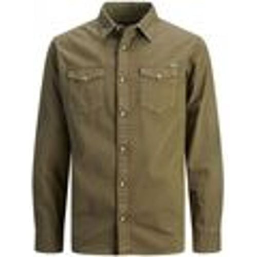 Camicia a maniche lunghe 12138115 SHERIDAN-FOREST NIGHT - jack & jones - Modalova