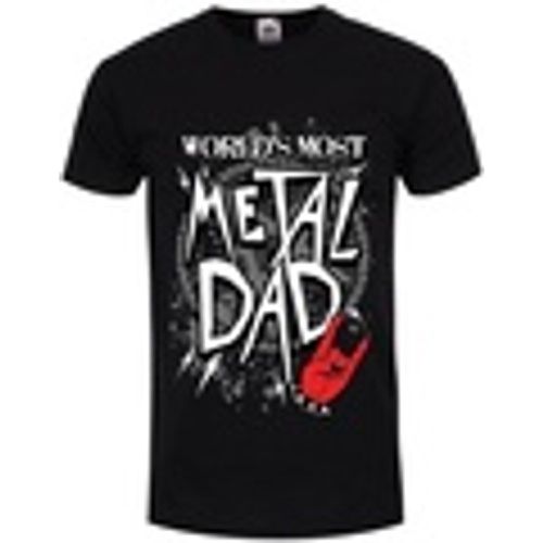 T-shirts a maniche lunghe Worlds Most Metal Dad - Grindstore - Modalova