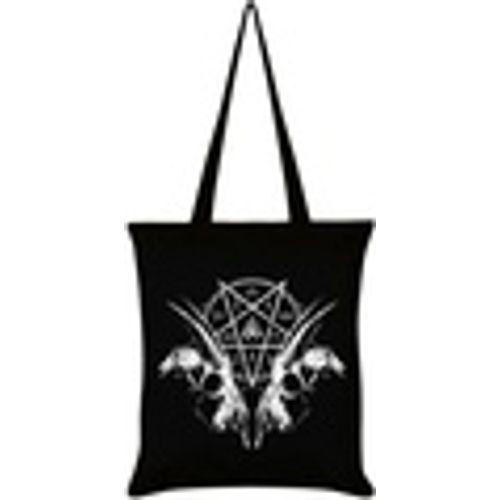 Borsa Shopping Goat Skull Pentagram - Grindstore - Modalova