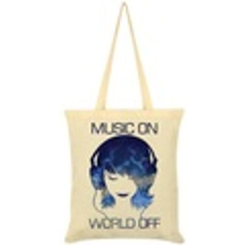 Borsa Shopping Music On World Off - Grindstore - Modalova