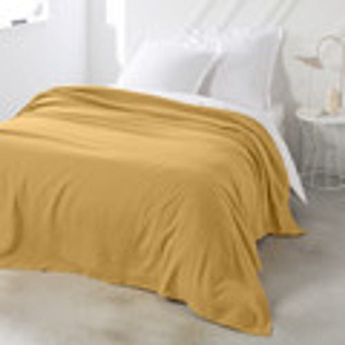 Plaid, coperte Jete de Lit 220/240 Gaze de coton Essential Ocre - Today - Modalova