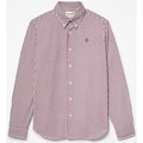 Camicia a maniche lunghe TB0A26CQG661 - ELEVATED GINGHAM-G661 - DARK DENIM YD - Timberland - Modalova