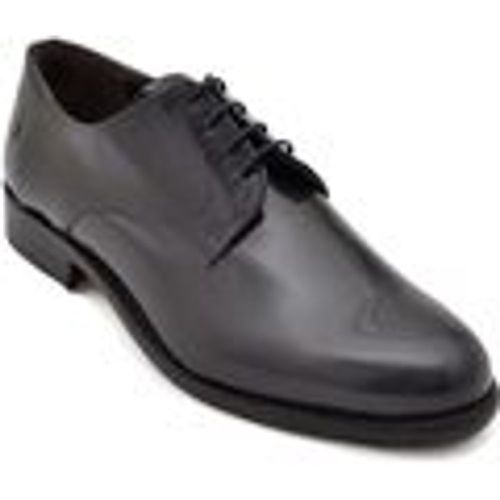 Classiche basse Scarpe uomo stringate classiche vernice e pelle lucida punt - Malu Shoes - Modalova