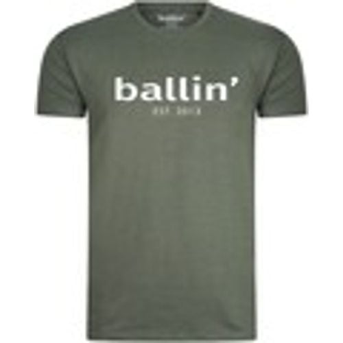 T-shirt Regular Fit Shirt - Ballin Est. 2013 - Modalova