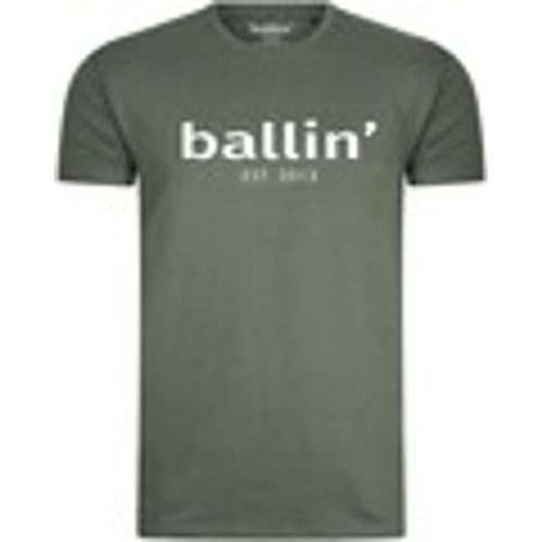 T-shirt Regular Fit Shirt - Ballin Est. 2013 - Modalova