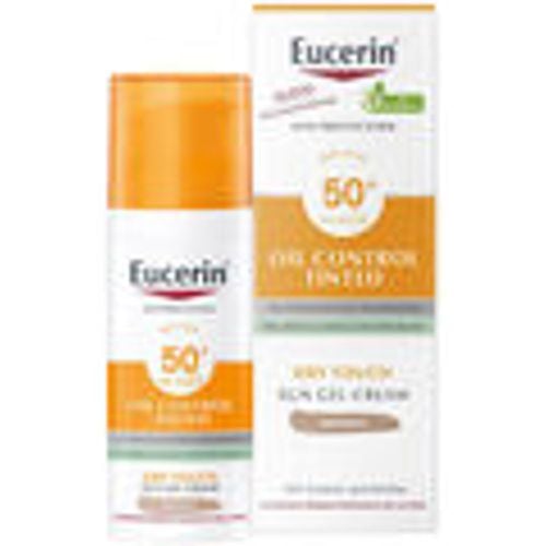 Protezione solari Protezione Solare Olio Gel-crema Colore Tocco Secco Spf50+ med - Eucerin - Modalova